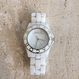 Marc Jacobs Marc White Dial White Ceramic Strap Watch for Women - MBM9500 Buy Now By Marc Jacobs