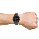 Hugo Boss Grand Prix Black Dial Black Steel Strap Watch for Men - 1513676 Buy Now By Hugo Boss