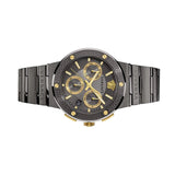 Versace Greca Icon Quartz Black Dial Black Steel Strap Watch For Men - VEZ900521 Buy Now By Versace