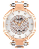 Coach Park Silver Dial Two Tone Steel Strap Watch for Women - 14503642 Buy Now By Coach