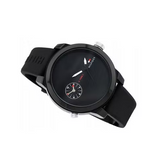 Tommy Hilfiger Denim Black Dial Black Rubber Strap Watch for Men - 1791326 Buy Now By Tommy Hilfiger