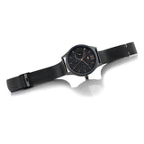 Tommy Hilfiger Damon Quartz Black Dial Black Mesh Bracelet Watch for Men - 1791420 Buy Now By Tommy Hilfiger