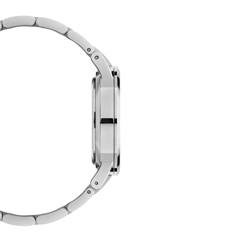 Daniel Wellington Iconic Link White Dial Silver Steel Strap Watch for Women - DW00100203 Buy Now By Daniel Wellington