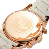 Emporio Armani Sportivo White Dial White Rubber Strap Watch For Men - AR5919 Buy Now By Emporio Armani