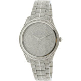 Michael Kors Lauryn Analog Crystals Silver Dial Silver Steel Strap Watch For Women - MK3717 Buy Now By Michael Kors