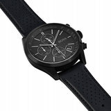 Hugo Boss Grand Prix Black Dial Black Leather Strap Watch for Men - 1513474 Buy Now By Hugo Boss