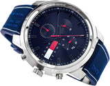 Tommy Hilfiger Wynwood Chronograph Blue Dial Blue Silicon Strap Watch For Men - 1710582 Buy Now By Tommy Hilfiger