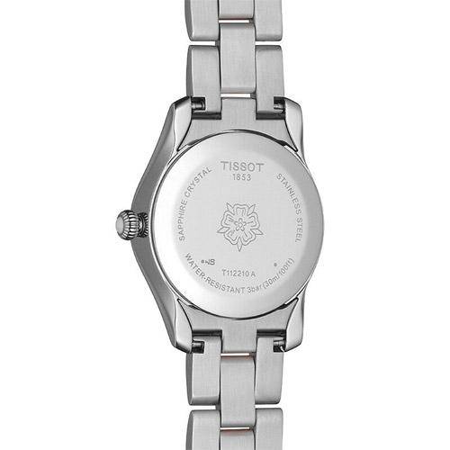 Tissot T Wave Mother of Pearl Dial Two Tone Steel Strap Watch For Women - T112.210.22.113.01 Buy Now By Tissot