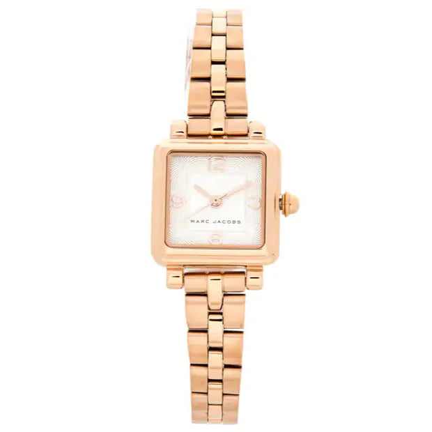 Marc Jacobs Vic Silver Dial Rose Gold Steel Strap Watch for Women - MJ3530 Buy Now By Marc Jacobs