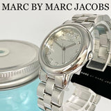 Marc Jacobs Marci Silver Dial Silver Steel Strap Watch for Women - MBM3097 Buy Now By Marc Jacobs