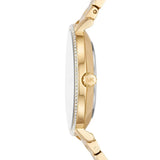 Michael Kors Quartz Mother of Pearl White Dial Gold Steel Strap Watch For Women - MK1065 Buy Now By Michael Kors