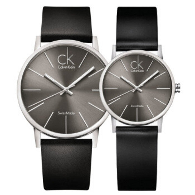 Calvin Klein Minimal Black Dial Black Leather Strap Watch for Women - K7622107 Buy Now By Calvin Klein
