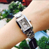 Emporio Armani Classic Diamonds Silver Dial Silver Steel Strap Watch For Women - AR3170 Buy Now By Emporio Armani