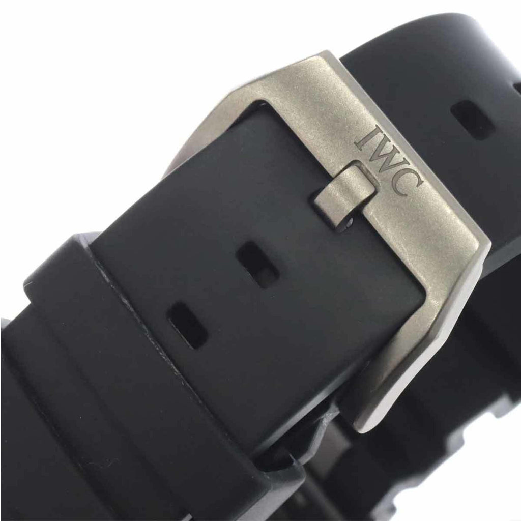 IWC Aquatimer Automatic 2000 Black Dial Black Rubber Strap Watch for Men - IW358002 Buy Now By IWC