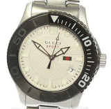 Gucci G Timeless Sport White Dial Silver Steel Strap Watch For Men - YA126250 Buy Now By Gucci
