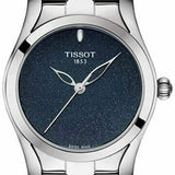 Tissot T Wave Donna Blue Dial Silver Steel Strap Watch For Women - T112.210.11.041.00 Buy Now By Tissot