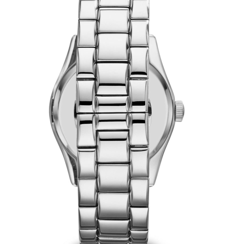 Emporio Armani Classic Quartz Silver Dial Silver Steel Strap Watch For Men - AR0647 Buy Now By Emporio Armani