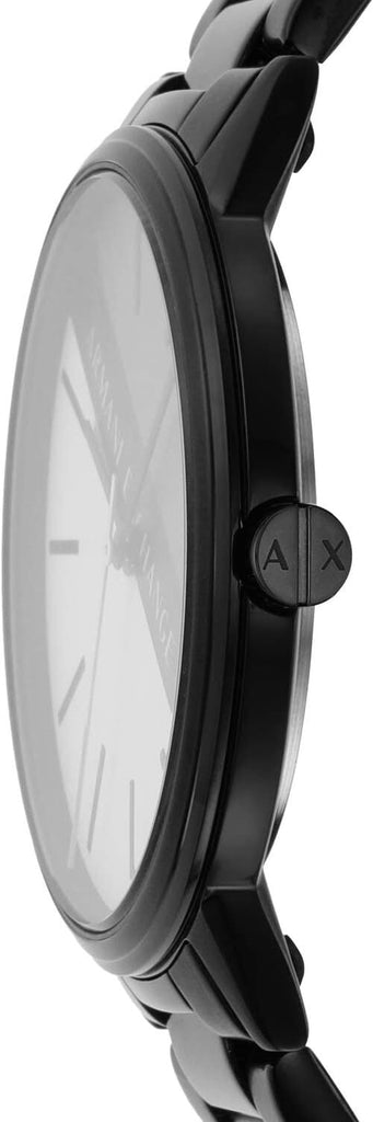 Armani Exchange Cayde Multicolor Dial Black Steel Strap Watch For Men - AX2725 Buy Now By Armani Exchange