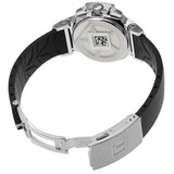 Tissot Dressport Chronograph Black Dial Black Leather Strap Watch for Women - T050.217.17.057.00 Buy Now By Tissot