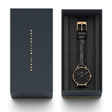 Daniel Wellington Classic Petite Reading Black Dial Black Leather Strap Watch For Women - DW00100223 Buy Now By Daniel Wellington