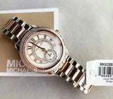 Michael Kors Madelyn Silver Dial Two Tone Steel Strap Watch for Women - MK6288 Buy Now By Michael Kors