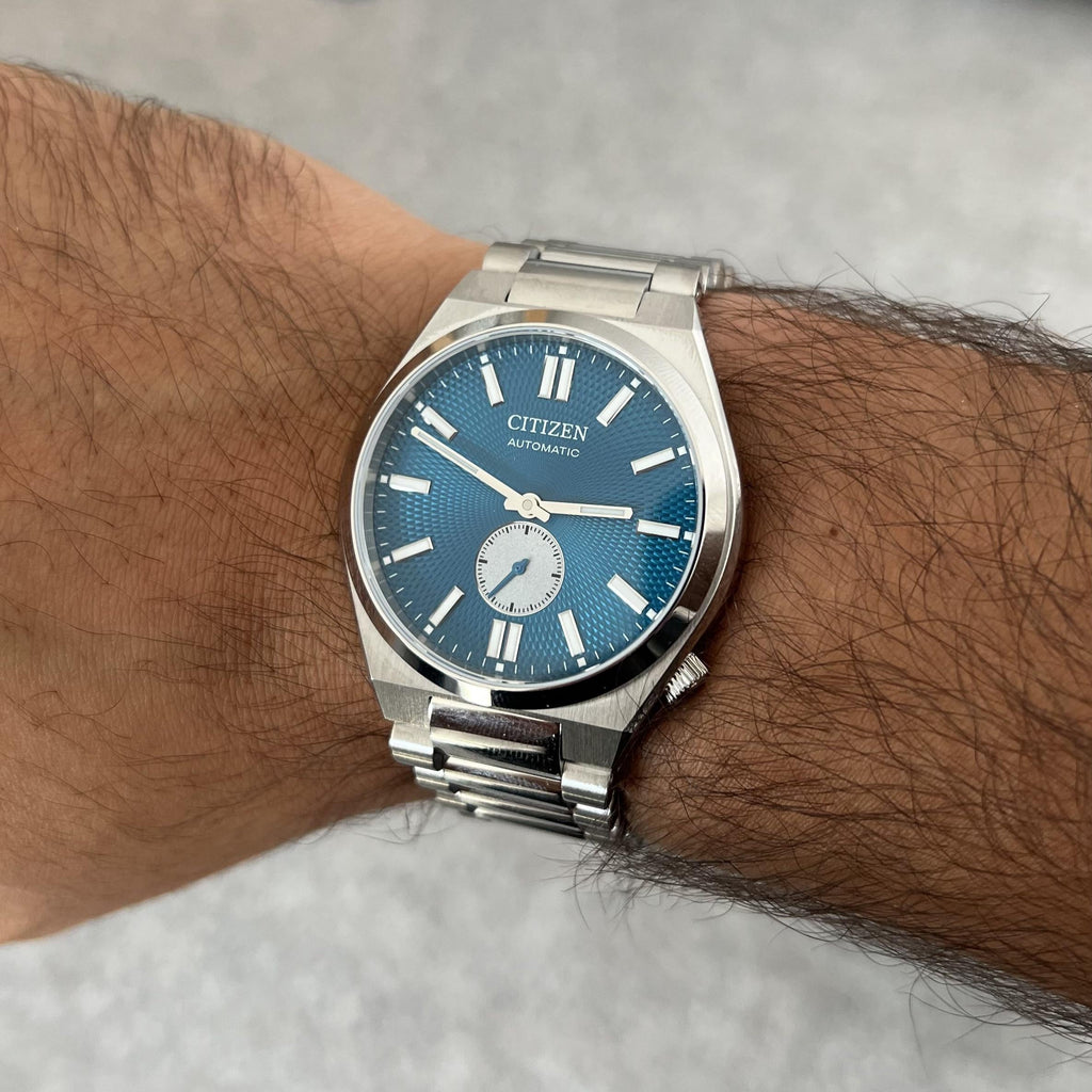 Citizen Tsuyosa Automatic Blue Dial Silver Steel Strap Watch For Men - NK5010-51L Buy Now By Citizen