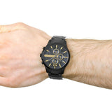 Armani Exchange Hampton Chronograph Black Dial Black Steel Strap Watch For Men - AX2121 Buy Now By Armani Exchange