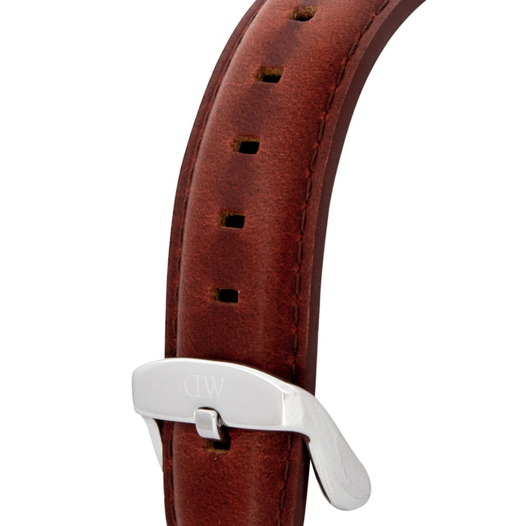 Daniel Wellington Classic Durham Black Dial Brown Leather Strap Watch For Women - DW00100142 Buy Now By Daniel Wellington