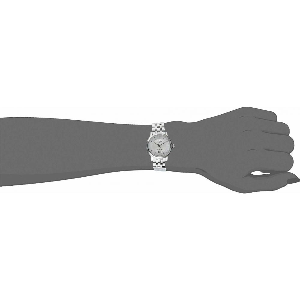 Tissot T Classic Carson Premium Silver Dial Silver Steel Strap Watch for Women - T122.207.11.031.00 Buy Now By Tissot