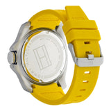 Tommy Hilfiger Windsurf White Dial Yellow Rubber Strap Watch for Men - 1791115 Buy Now By Tommy Hilfiger