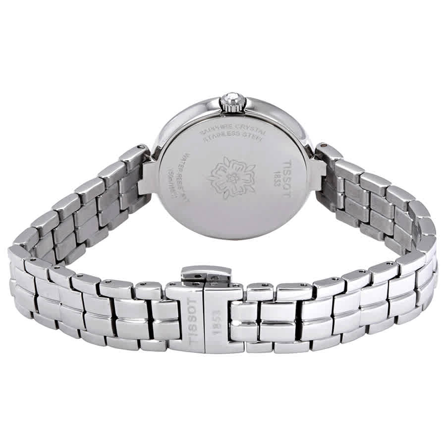 Tissot T Trend Flamingo Black Dial Silver Steel Strap Watch For Women - T094.210.11.051.00 Buy Now By Tissot