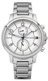 Tommy Hilfiger Claudia White Dial Silver Steel Strap Watch for Women - 1781819 Buy Now By Tommy Hilfiger