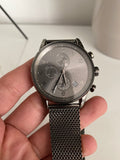 Hugo Boss Navigator Grey Dial Grey Mesh Bracelet Watch for Men - 1513674 Buy Now By Hugo Boss