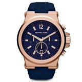 Michael Kors Dylan Blue Dial Blue Rubber Strap Watch for Men - MK8295 Buy Now By Michael Kors