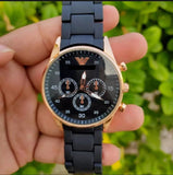 Emporio Armani Sportivo Black Dial Black Steel Strap Watch For Women - AR5906 Buy Now By Emporio Armani