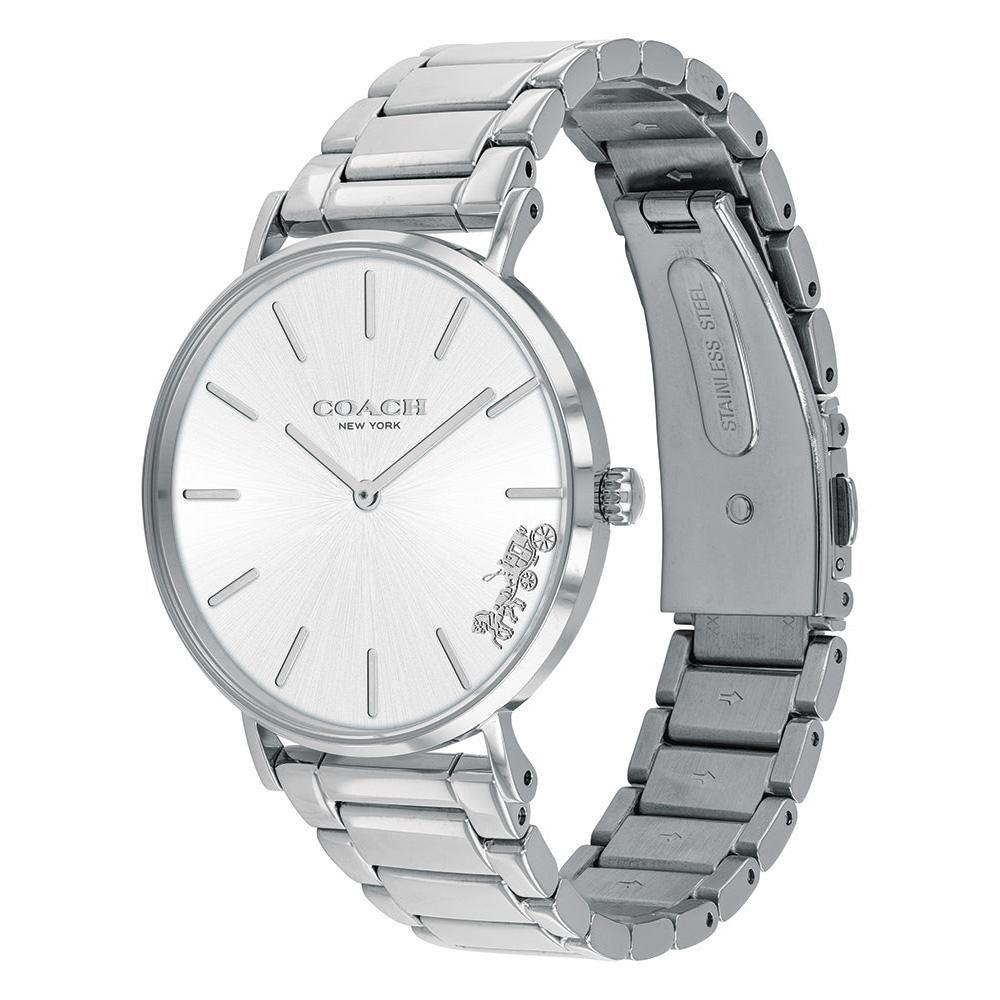 Coach Perry Silver Dial Silver Steel Strap Watch for Women - 14503344 Buy Now By Coach