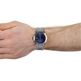 Burberry The City Blue Dial Silver Steel Strap Watch for Men - BU9031 Buy Now By Burberry