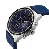 Hugo Boss Professional Chronograph Blue Dial Blue Silicone Strap Watch for Men - 1513526 Buy Now By Hugo Boss