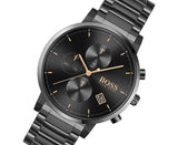 Hugo Boss Integrity Black Dial Black Steel Strap Watch for Men - 1513780 Buy Now By Hugo Boss