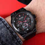 Hugo Boss Supernova Grey Dial Grey Steel Strap Watch for Men - 1513361 Buy Now By Hugo Boss