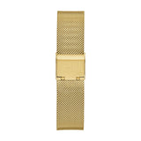 Guess Iconic Diamonds Gold Dial Gold Mesh Bracelet Watch For Women - GW0477L2 Buy Now By Guess
