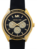 Michael Kors Quartz Black Dial Black Silicone Strap Watch For Women - MK6944 Buy Now By Michael Kors