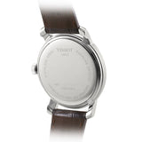 Tissot T Classic Bridgeport Silver Dial Brown Leather Strap Watch For Men - T097.410.16.038.00 Buy Now By Tissot