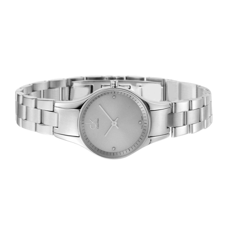 Calvin Klein Simplicity Silver Dial Silver Steel Strap Watch for Women - K4323141 Buy Now By Calvin Klein