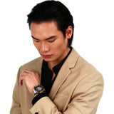 Maserati SFIDA Automatic Skeleton Black Dial Two Tone Steel Strap Watch For Men - R8823140010 Buy Now By Maserati