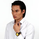 Maserati Traguardo Chronograph Yellow Dial Black Silicone Strap Watch For Men - R8871612045 Buy Now By Maserati