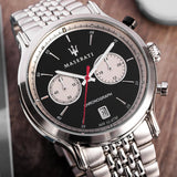 Maserati Legend Chronograph Black Dial Stainless Steel Watch For Men - R8873638001 Buy Now By Maserati