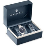 Maserati Successo 44mm Solar Blue Stainless Steel Watch For Men - R8873645004 Buy Now By Maserati