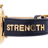 Versace V-Circle Manifesto Edition Black Dial Black Leather Strap Watch for Men - VBQ050017 Buy Now By Versace