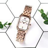 Emporio Armani Giola White Mother of Pearl Dial Rose Gold Steel Strap Watch For Women - AR11147 Buy Now By Emporio Armani